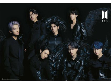 Plakát BTS Black Wings