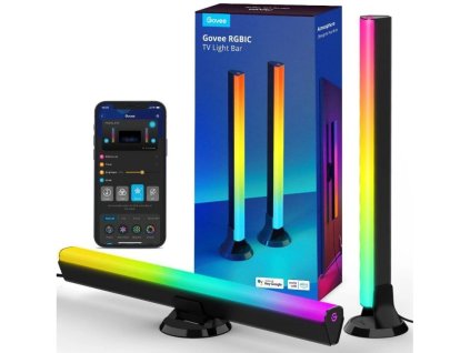 Govee SMART LED RGBIC Panel 38cm pro TV 43 75 2ks