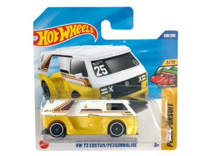 Hot Wheels VW T3 Custom žlutý