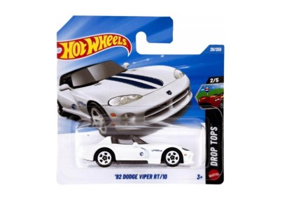 Hot Wheels 92 Dodge Viper RT 10 bílý TH