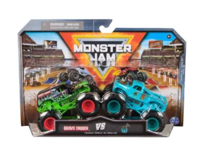 Monster Jam Grave Digger Vs W 2Pack