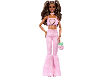 Barbie Deluxe Style Pink s růžemi
