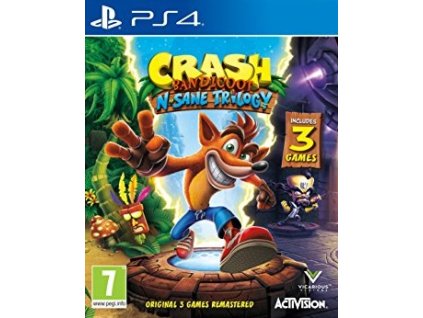 PS4 Crash Bandicoot N Sane Trilogy