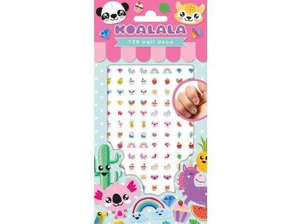 Samolepky na nehty Koalala