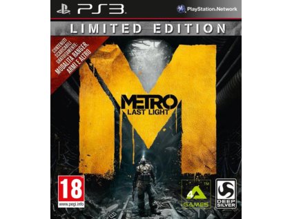 PS3 Metro Last Light Limited Edition CZ
