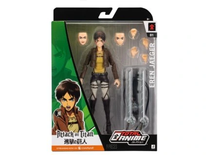 Figurka Total Anime Attack on Titan Eren Jaeger 23cm