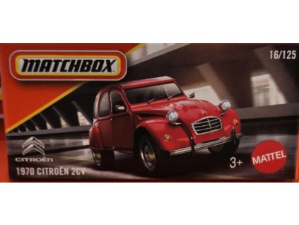 Matchbox 1970 Citroen 2CV box