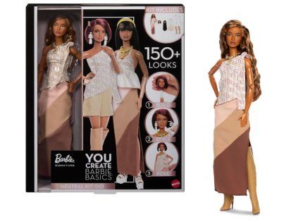Sada Barbie Signature You Create Barbie Basics Neutral