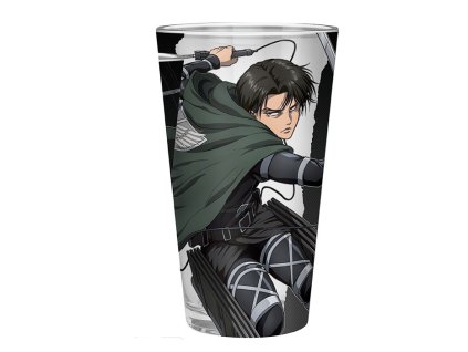 Sklenice Attack Titan 400ml Levi S4