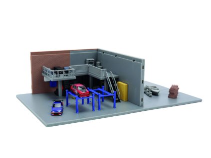Diorama Fast and Furious Hans garage