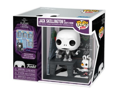 Funko Pop! Nooks Nightmare Before Christmas Jack Skellingtons Room
