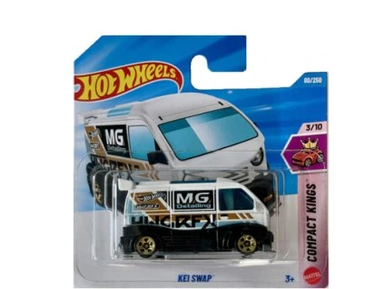 Hot Wheels Kei Swap bílé