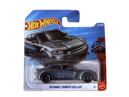 Hot Wheels 20 Dodge Charger Hellcat šedý