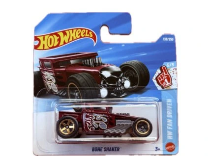 Hot Wheels Bone Shaker červený