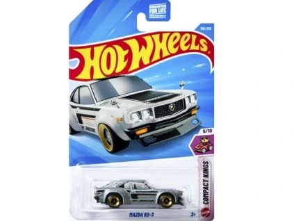 Hot Wheels Mazda RX 3 stříbrná