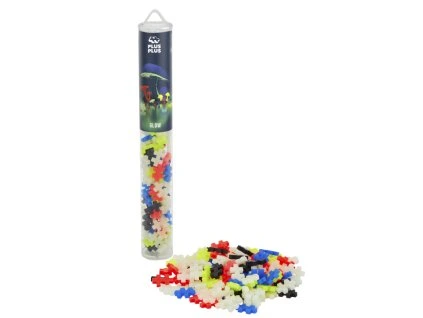 Stavebnice Plus Plus Tuba Glow Mix 100ks