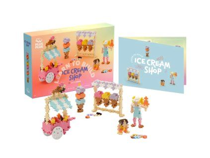 Stavebnice Plus Plus Zmrzlinárna 285ks