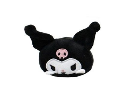 Plyšák Hello Kitty Beanies Kuromi černý 8cm