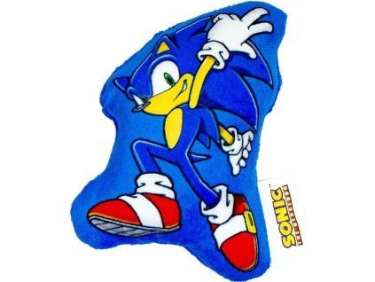 Polštářek Sonic tmavě modrý 15cm