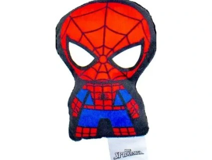 Polštářek Spiderman 15cm černý