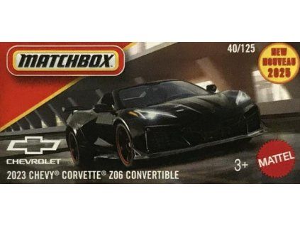 Matchbox 2023 Chevy Corvette Z06 Convertible