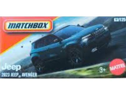 Matchbox 2023 Jeep Avenger tmavě zelený