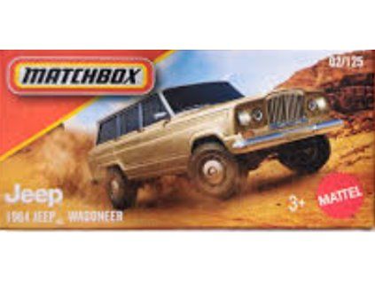 Matchbox 1964 Jeep Wagoneer béžový