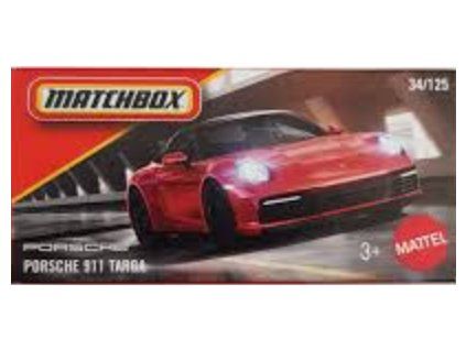 Matchbox Porsche 911 Targa Box OBAL