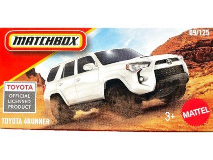 Matchbox Toyota 4Runner bílá Box OBAL