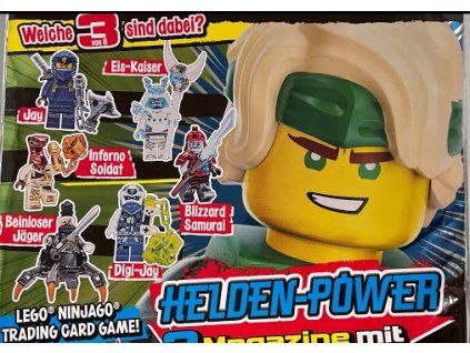 Časopis Lego Ninjago Helden Power 3ks V4 DE OBAL
