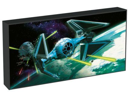 Svítící obraz Star Wars Tie Interceptor