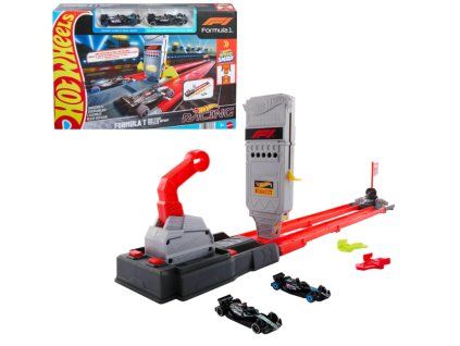 Hrací set Hot Wheels Racing Formula 1 Grid Start