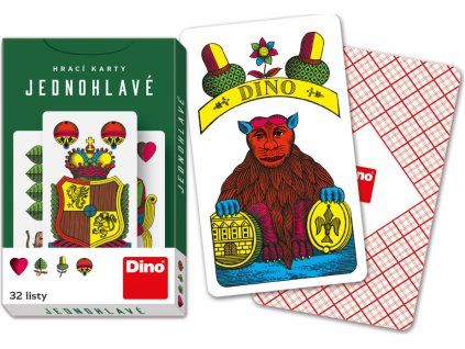Karty Mariáš Dino jednohlavý