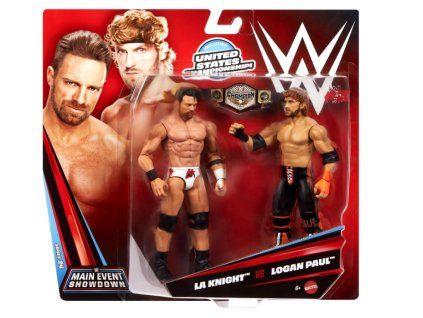 Figurky WWE 2pack LA Knight vs Logan Paul
