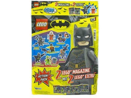 Časopis Lego DC Batman Super ActionPack 2ks DE