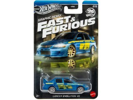 Hot Wheels Silver Series Fast and Furious Lancer Evolution VII