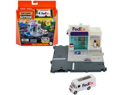 Matchbox Action Drivers Fedex expediční centrum