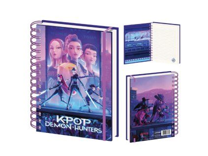 Zápisník Kpop Demon Hunters A5