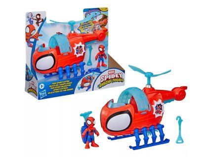 Helikoptéra s figurkou Spidey