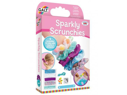 Třpytivé gumičky Scrunchies