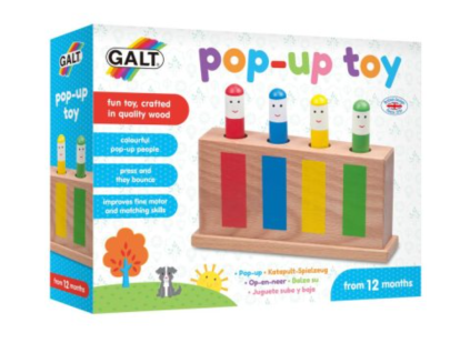 Dřevěné skákací kolíčky Galt