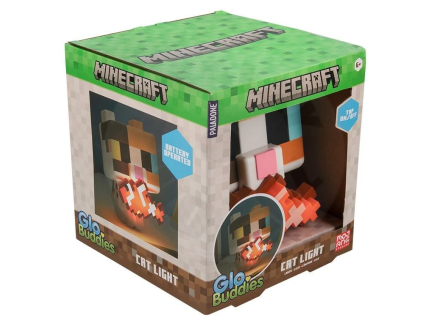 Lampička Minecraft Kočka