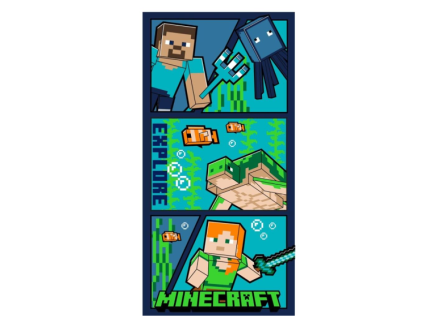 Osuška MInecraft Explore Beach