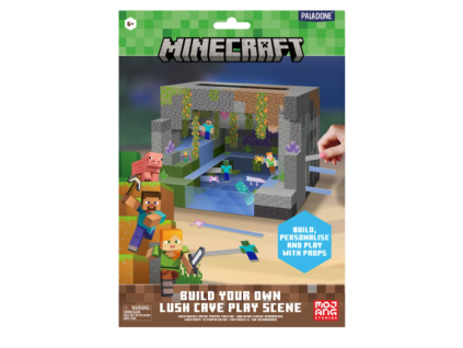 Stavebnice Minecraft 3D Scéna
