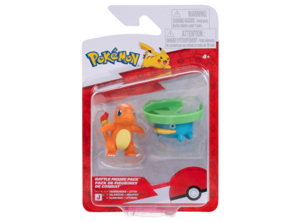 Figurky Pokémon Battle Lotad a Charmander