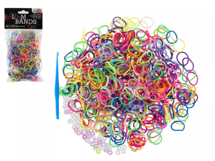 Gumičky Loom 600ks