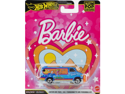 Hot Wheels Premium Barbie Pop Culture Custom GMC Panel Van