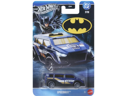 Hot Wheels DC Silver Series Batman Speedbox