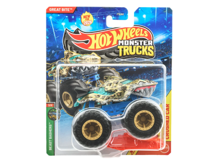 Hot Wheels Monster Trucks Beast Bashers Great Bite