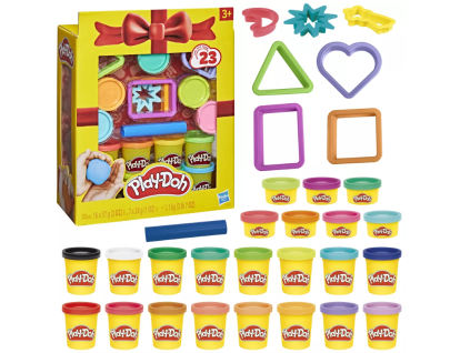 Play Doh set barev a tvarů